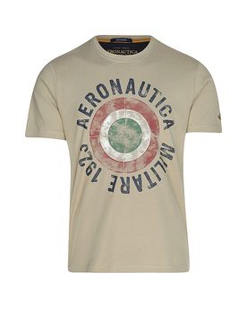 T-Shirt creme L herren
