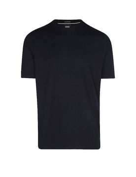 T-Shirt UMAURO dunkelblau L herren