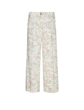 Hose Wide Leg MAINE S weiss 46 damen