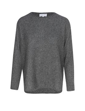 Kaschmirpullover grau S damen