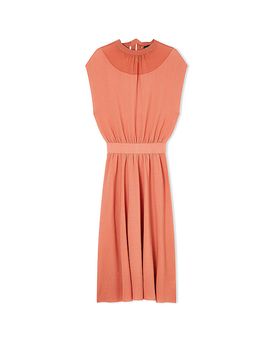 EMPORIO ARMANI Maxikleid dunkelrot 36 damen