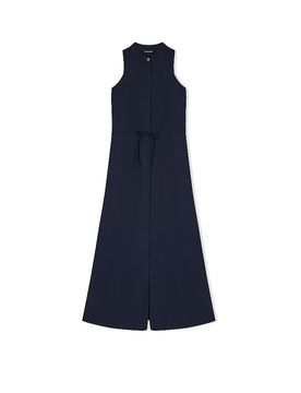 EMPORIO ARMANI Maxikleid dunkelblau 36 damen