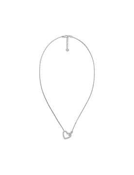 Halskette ETERNAL HEART NECKLACE Steel silber damen