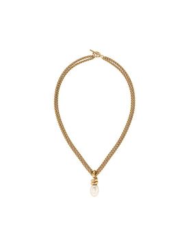 Halskette SWIVEL PEARL Large gold gold damen