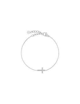 Armband SPIRIT CROSS Steel silber damen