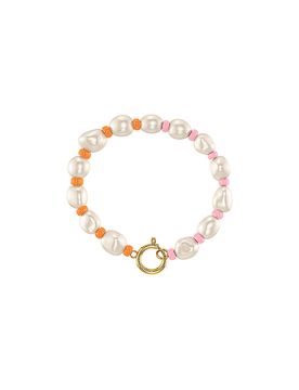 Armband VOYAGE Pink Orange Gold gold S damen