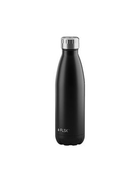 Isolierflasche - Thermosflasche 0,5l Edelstahl Black schwarz baby