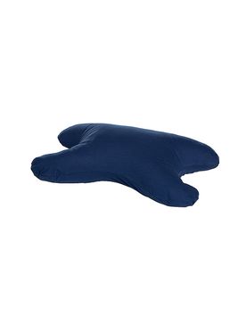Jersey Kissenbezug 40x60cm My Face Marineblau dunkelblau baby