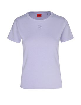HUGO T-Shirt DELORIS lila XL damen