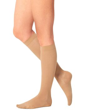 Kniestrümpfe ALLDAY 25 SOFT light beige beige 36-38 damen