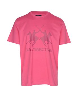 LA MARTINA T-Shirt rosa L herren