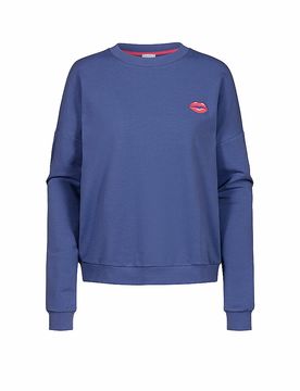 Loungewear Sweater COZY NIGHTS astral night blau XL damen