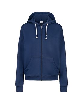 Loungewear Sweatjacke MELLOW COTTON blue zodiac dunkelblau XXL damen
