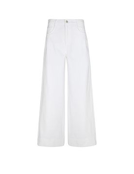 Jeans Wide Leg weiss 31 damen