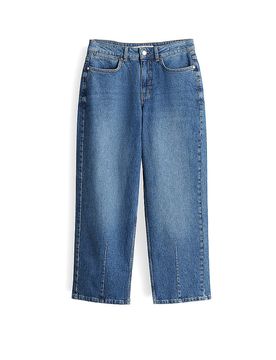 Jeans Wide Leg CELLMA BARREL DETAIL blau 36 damen