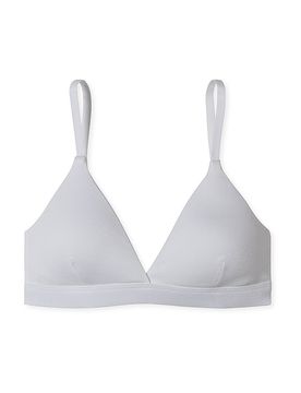 BH mit herausnehmbaren Pads RIB weiss weiss 75A damen