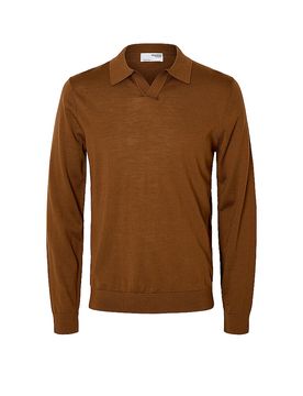 Pullover SLHTRAY braun XXL herren