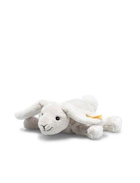 Hase liegend FLOPPY HOPPEL 20cm hellgrau baby