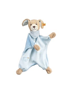 Schlaf-gut-Bär Schmusetuch 30cm Blau blau baby