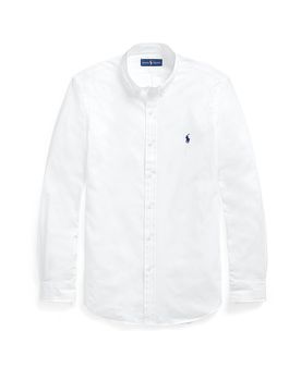 POLO Hemd Custom Fit weiss M herren