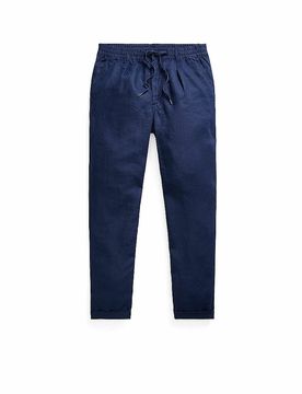 POLO Leinenhose dunkelblau M herren