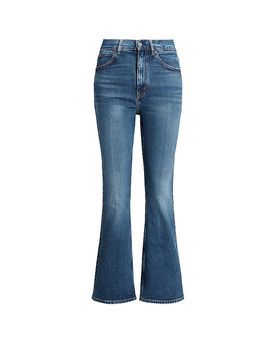 POLO Jeans Flared Fit 7/8 blau 29 damen