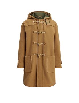 POLO Wollmantel camel S herren