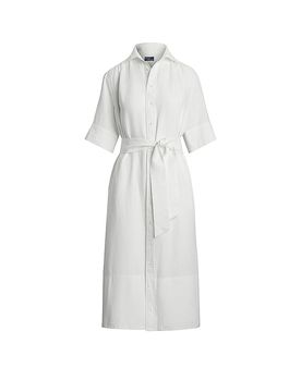 POLO Midikleid weiss 34 damen
