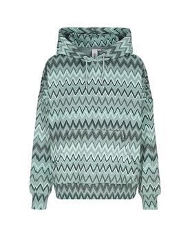 Kapuzensweater - Hoodie PIRITA PRINT hellgrün XL damen