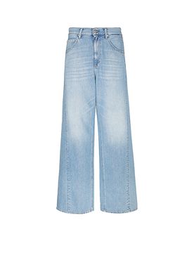 Jeans Wide Leg blau 27/L30 damen