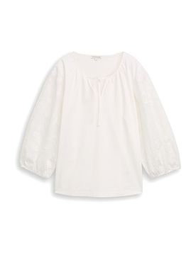 TOM TAILOR T-Shirt weiss S damen