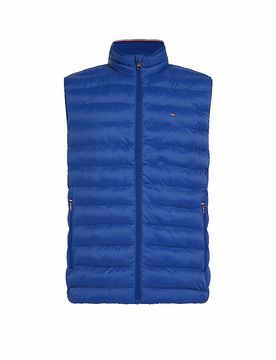 Steppgilet blau S herren