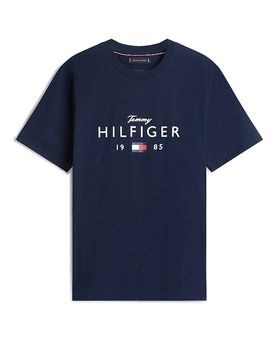 T-Shirt blau L herren