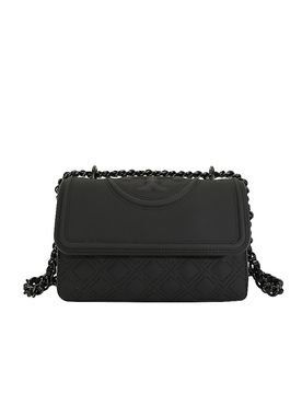 Ledertasche - Umhängetasche FLEMING MATTE schwarz damen