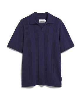 Armedangels Poloshirt azul S
