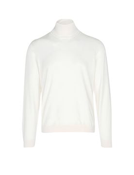 Jersey de cuello alto Slim Fit MUSSO crema XXL