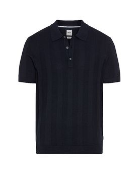 Poloshirt PASCAL azul oscuro M