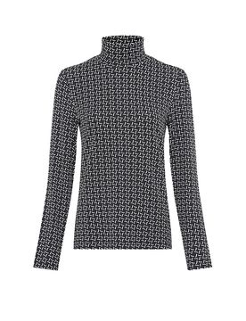 Jersey de cuello alto CARINA.L azul oscuro 38