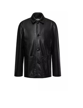 Chaqueta de cuero MAKONA 1 negro M
