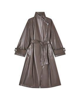 Emporio Armani Gabardina marrón