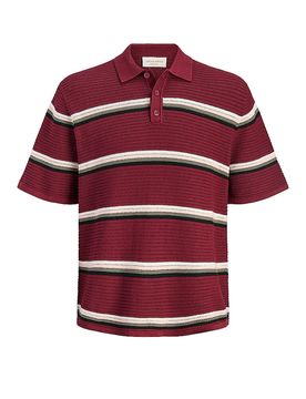 Poloshirt JORMAINE rojo L