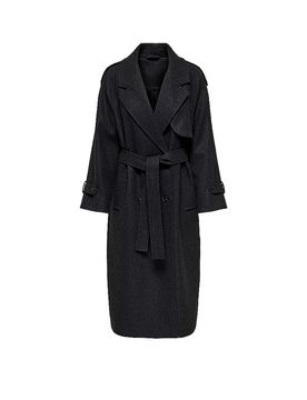 Abrigo con aspecto de lana ONLDEAR-TRILLION gris M