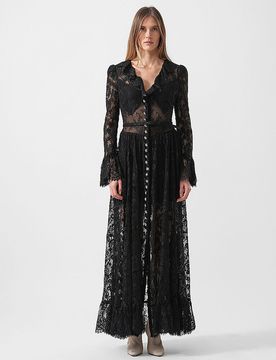 Nombre del producto: Vestido de noche negro 34
