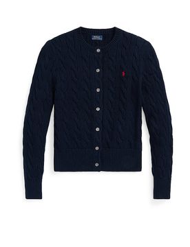 Cárdigan Slim Fit azul oscuro S
