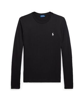 Camiseta de manga larga negro L