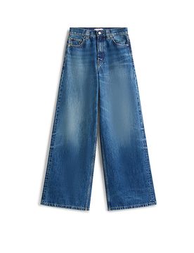Jeans de pierna ancha KRIS azul 28/L34