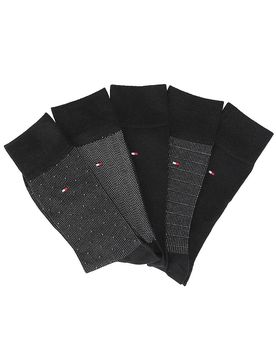 Set de regalo 5 pares de calcetines Black negro 39-42