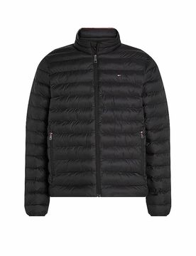 Chaqueta acolchada ligera negro XXXL
