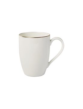 Taza con asa Anmut Gold 0,35l blanco