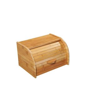 Panera enrollable de bambú 27x17 cm marrón